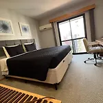 Flat No Hotel Interative Jardins, Melhor Local Em Sp, Varanda, Cozinha Compacta, Estacionamento Gratis