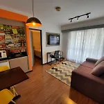 Flat Hotel The Palace Quarto E Sala Perto Do Metro