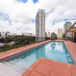 Pop Grafite 714 - Studio Moderno Com Vista Incrivel Em Pinheiros
