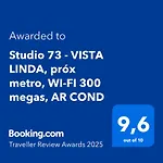 Studio 73 - Vista Linda, Prox Metro, Wi-Fi 300 Megas, Ar Cond
