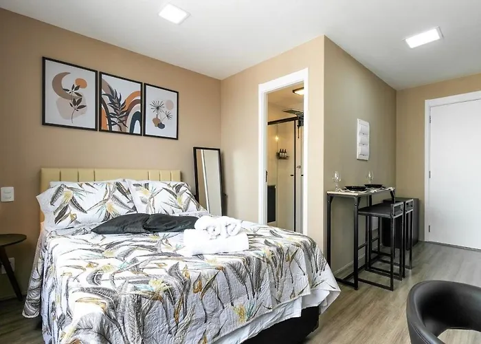 Fino Studio No Bras Com Piscina/Metro Bras