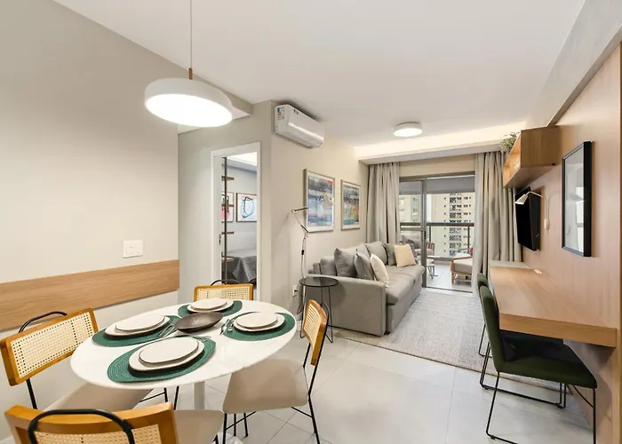 Apartamento Sensacional Novissimo 67 Mts E 2 Quartos, Para Ate 6 Pessoas