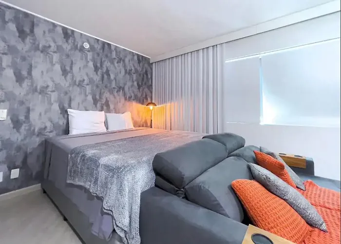 Flat De Luxo Em Hotel 4E Na Av Ibirapuera Em Moema