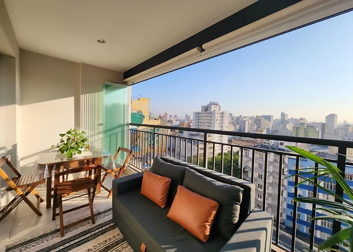 Flat Completo No Metro Santa Cecilia Com Piscina - Sauna - Garagem