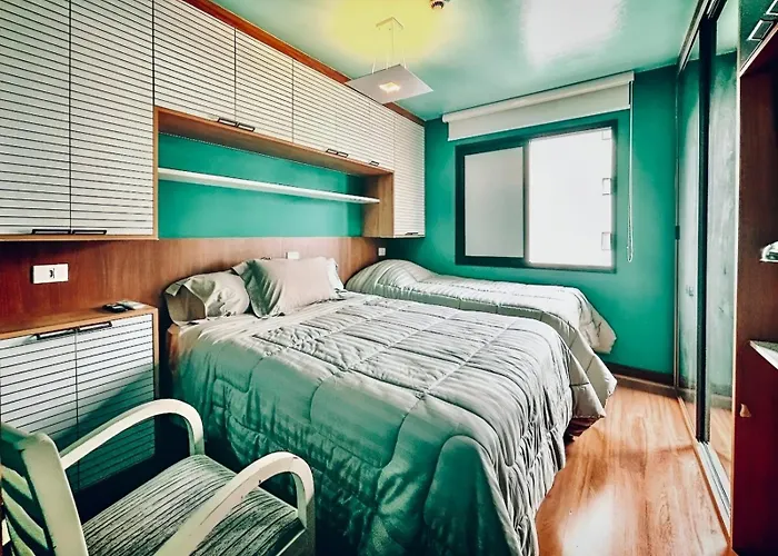 Apart-Hotel Com Wifi E Boa Localizacao Em Moema Sp