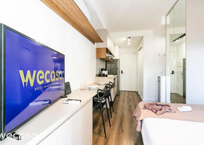 Studio Metro Liberdade - C/ Vaga, Ar E Piscina