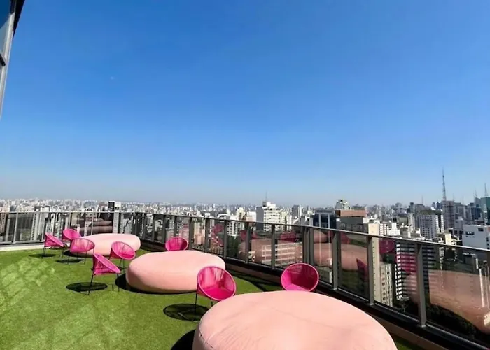 Studio, Piscina E Rooftop Prox Avenida Paulista