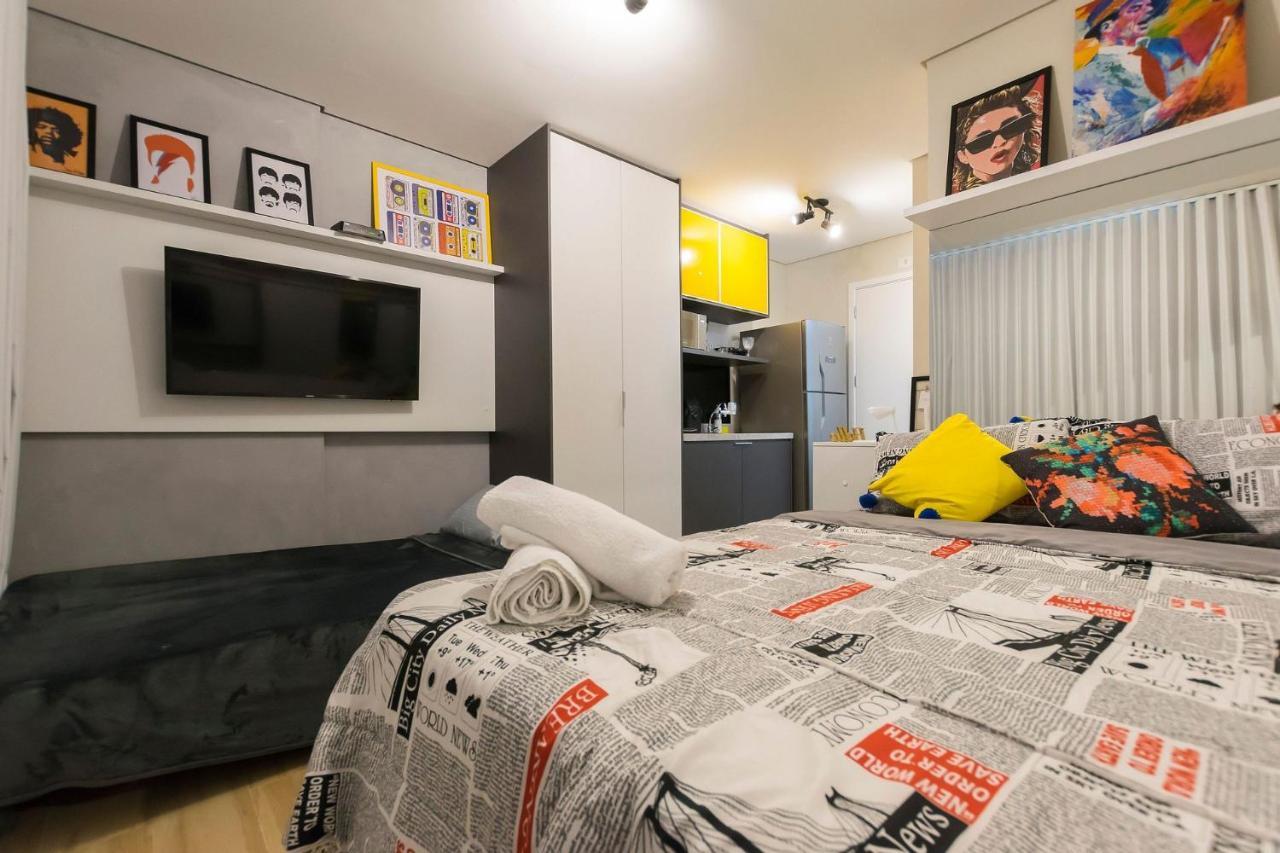 Apartment Lindo Studio Com Estacionamento E Internet ! Sao Paulo