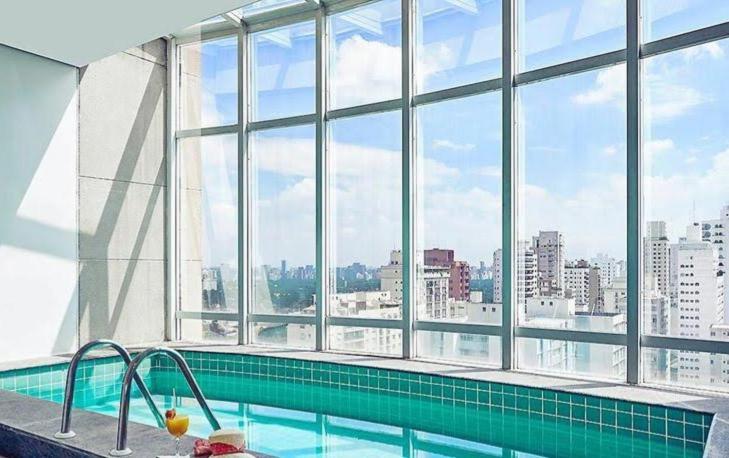 Flat Moderno Aconchegante Mobiliado E Com Sacada Ibirapuera Aparthotel