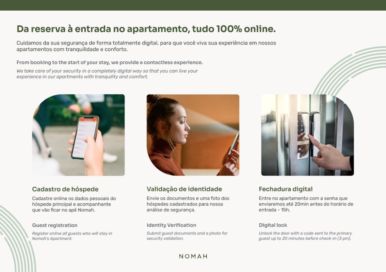 Nomah - Aptos Por Temporada Na Faria Lima Apartment