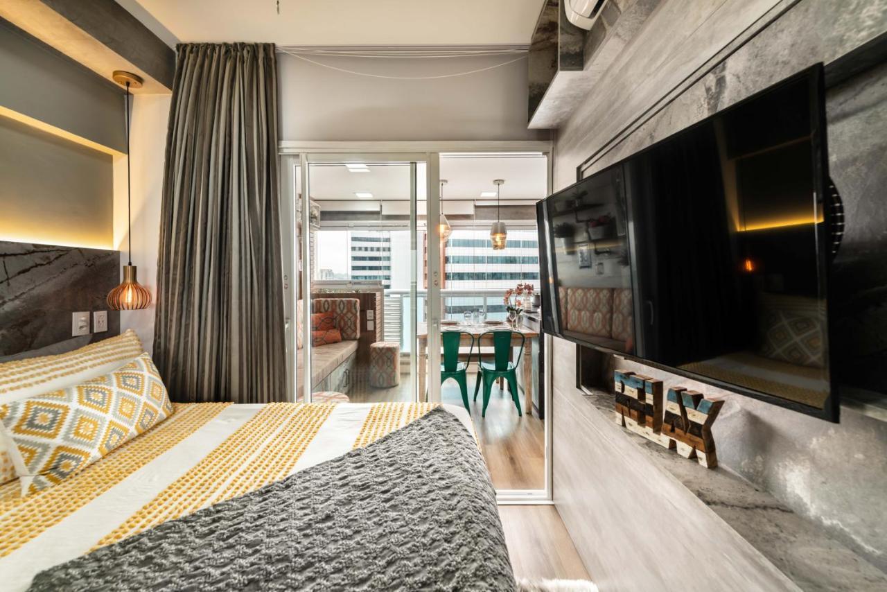 Edificio Summit Pinheiros, Aptos Com Wi-fi, Ar Condicionado, Varanda, Piscina, Academia E Estacionamento, Proximo Ao Metro Sao Paulo