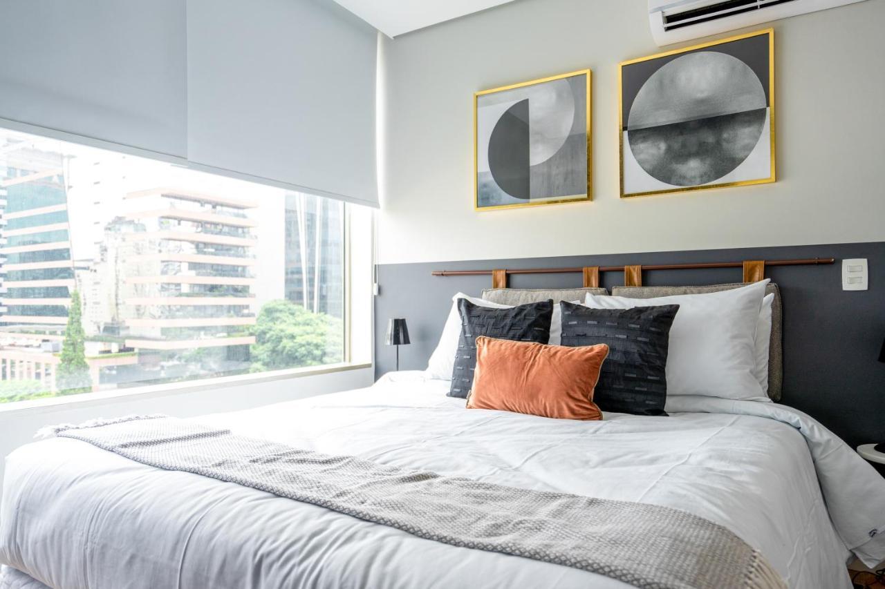 Ap Com Academia, Piscina E Sauna No Predio, Proximo A Faria Lima - Vila Olimpia Apartment Sao Paulo