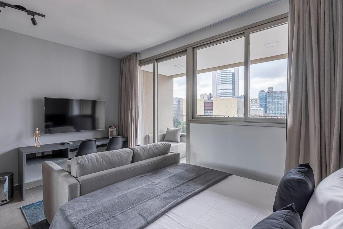 Apartment Ma64 - Novo Bhaus Jardins | Oscar Freire | Metro Sao Paulo