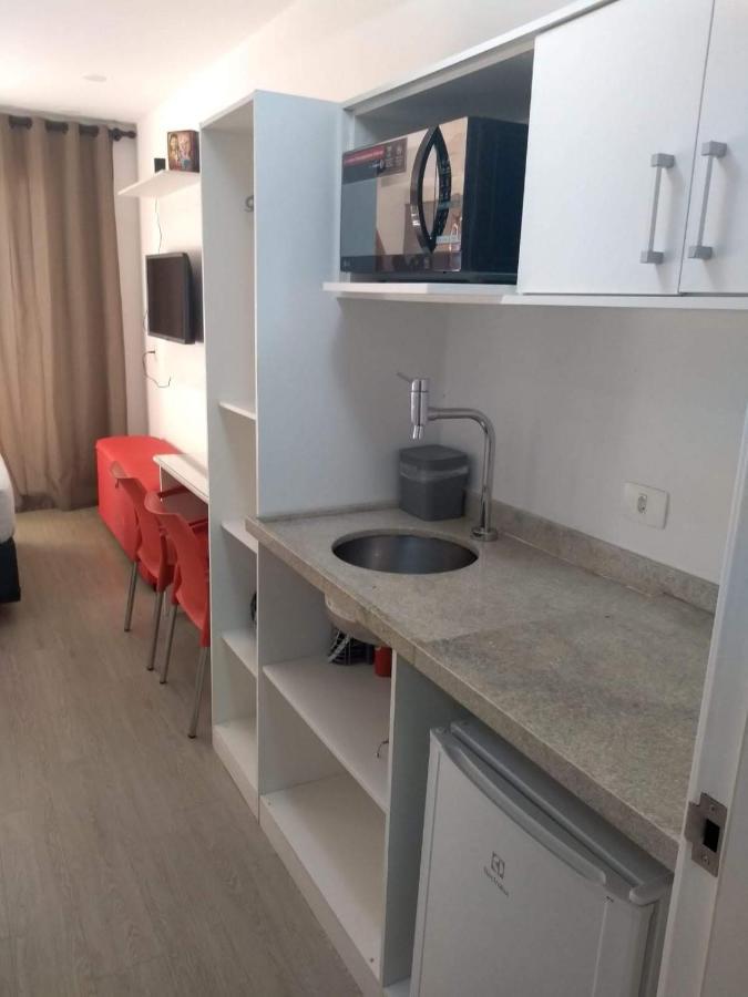 Aconchego, Proximo A Rua Da Consolacao, Aos Metros Republica E Anhangabau, Com Ar Condicionado, Piscina, Academia, Wifi E Varanda Apartment