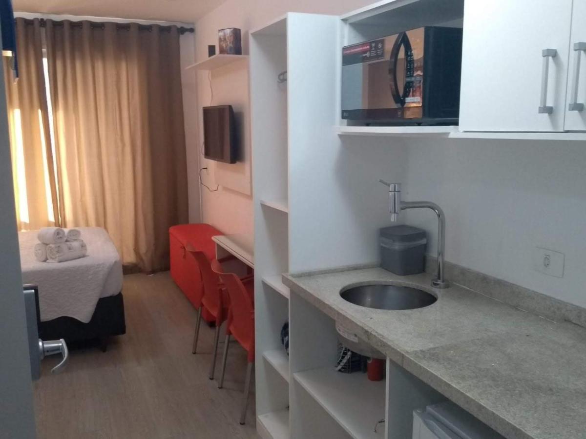Apartment Aconchego, Proximo A Rua Da Consolacao, Aos Metros Republica E Anhangabau, Com Ar Condicionado, Piscina, Academia, Wifi E Varanda *