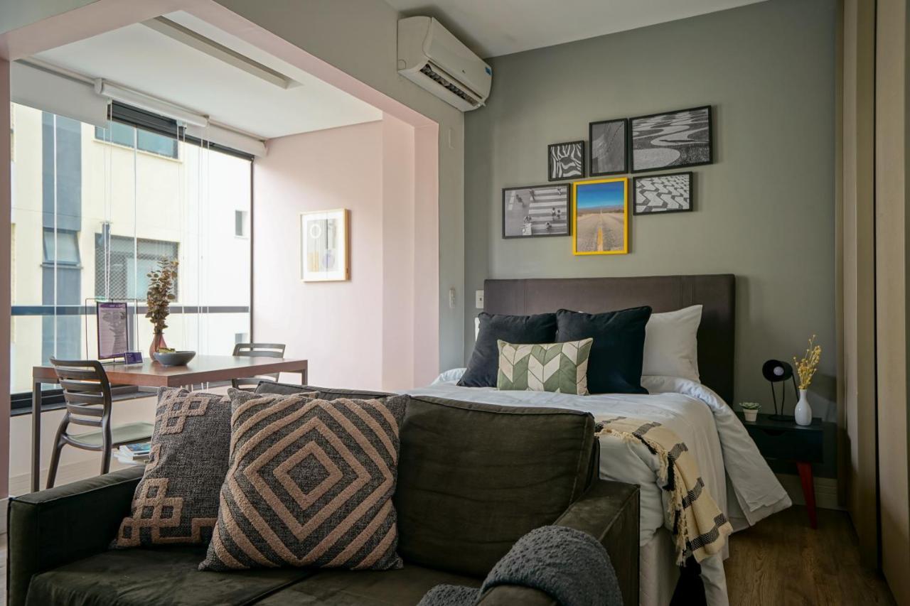 Studio Com Garagem, Academia E Piscina No Predio - Vila Olimpia * Sao Paulo