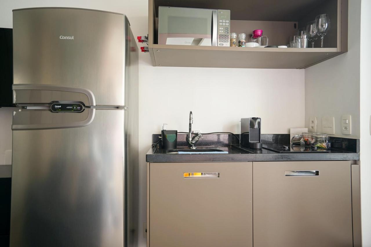 Studio Com Garagem, Academia E Piscina No Predio - Vila Olimpia Apartment *