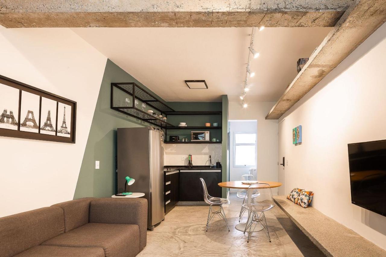 Apartment Apto Faria Lima - Pinheiros Com Ar Cond E Wi-fi *