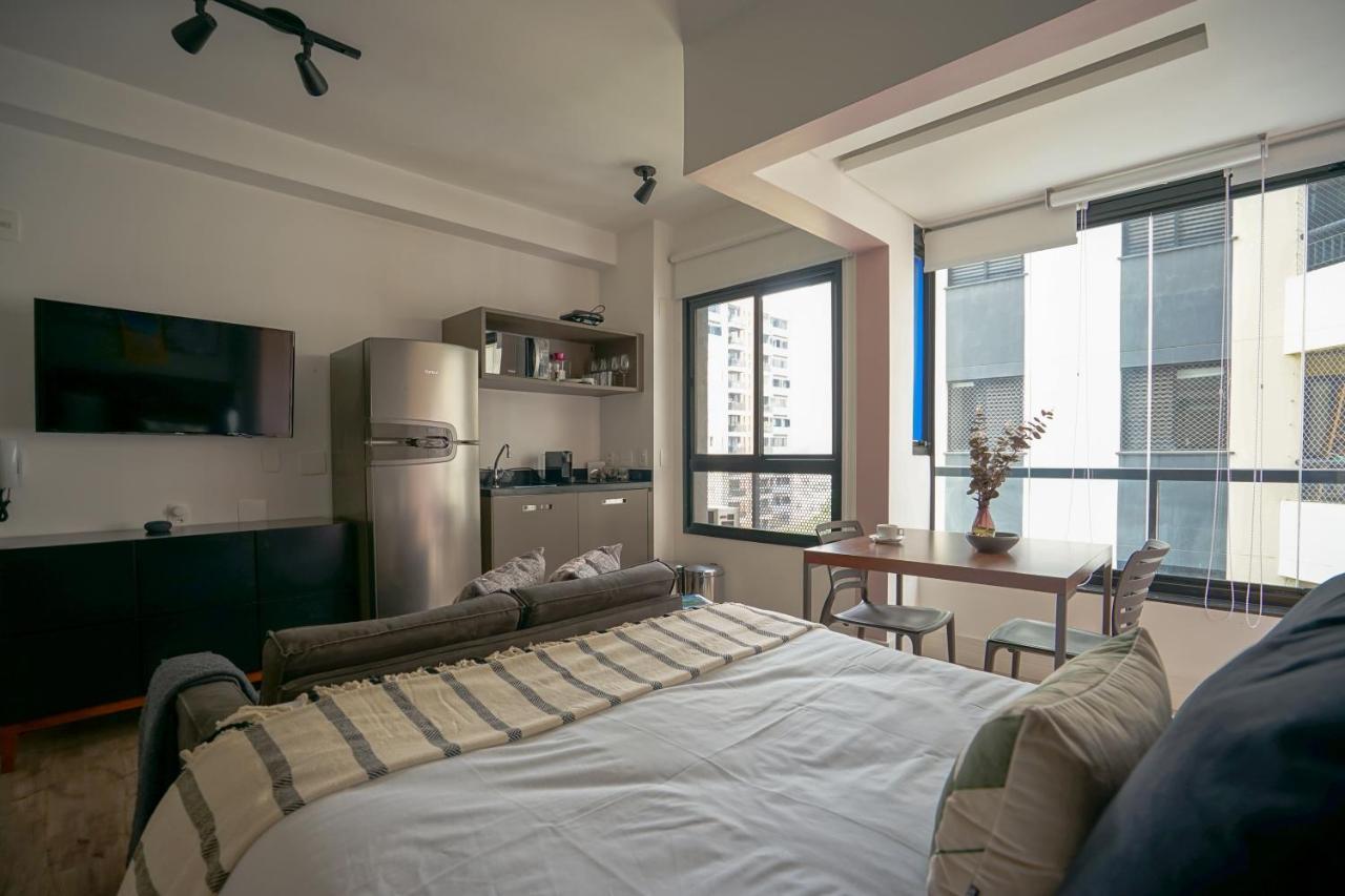 Apartment Studio Com Garagem, Academia E Piscina No Predio - Vila Olimpia *