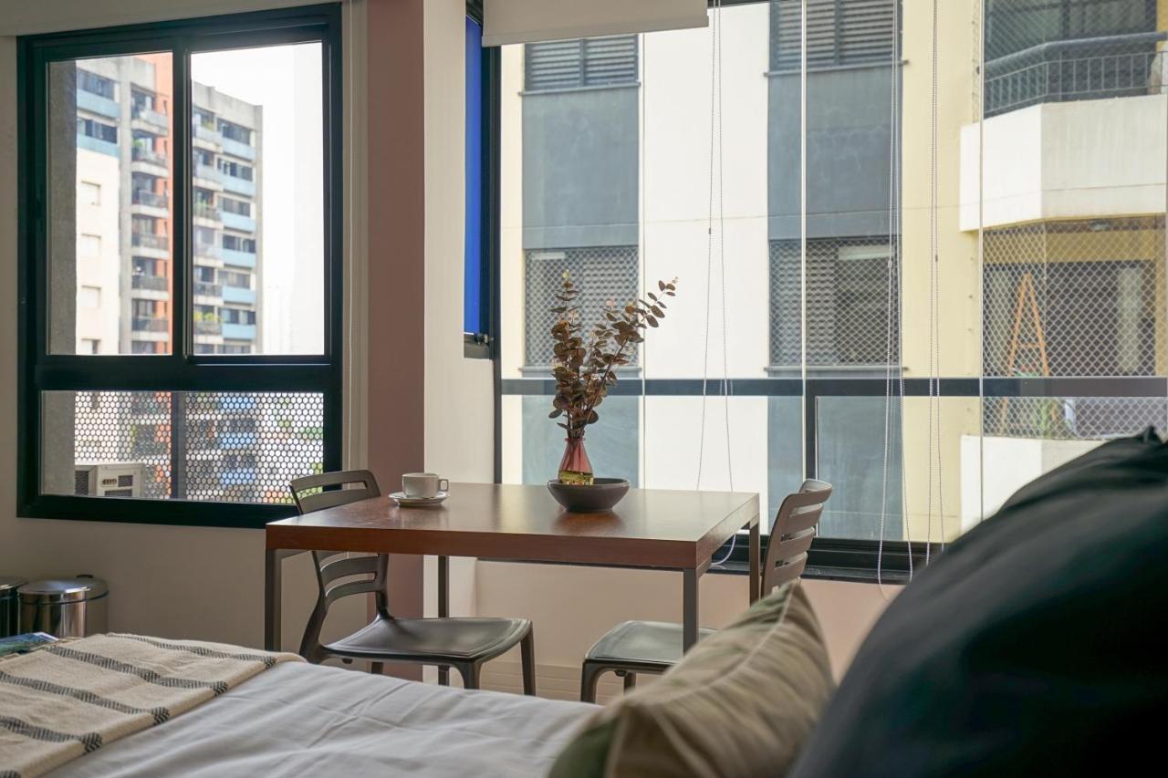 Studio Com Garagem, Academia E Piscina No Predio - Vila Olimpia Apartment *
