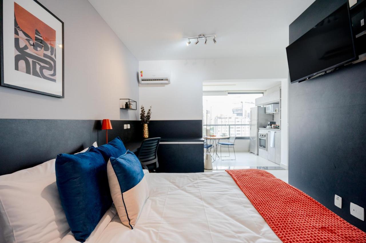 Studio Com Garagem, Academia E Piscina No Predio - Vila Olimpia * Sao Paulo