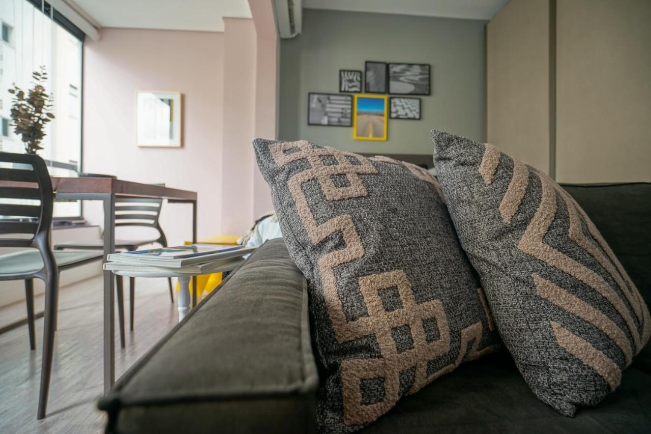 Studio Com Garagem, Academia E Piscina No Predio - Vila Olimpia Apartment Sao Paulo