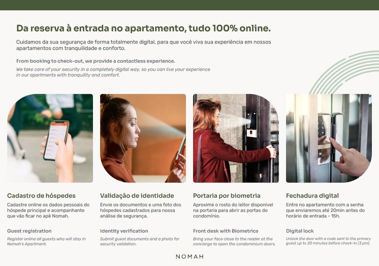 Nomah - Aptos Por Temporada Na Av. Sabia * Sao Paulo