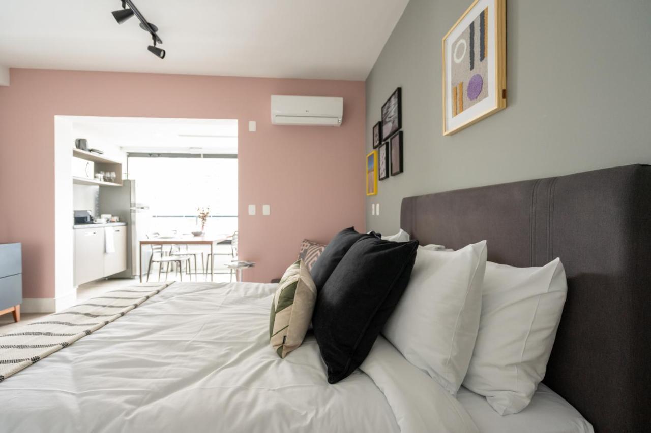 Studio Com Garagem, Academia E Piscina No Predio - Vila Olimpia Apartment