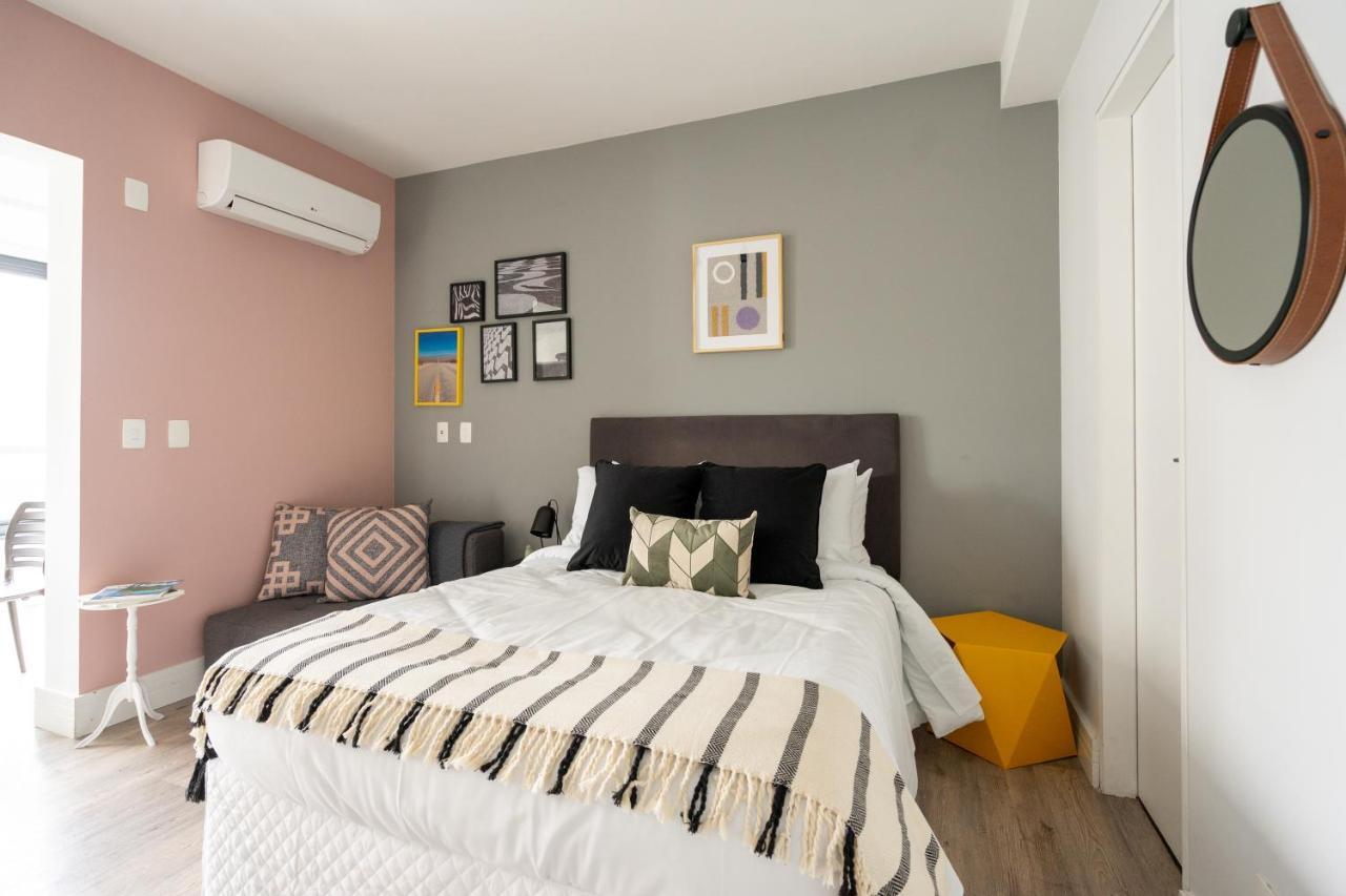 Studio Com Garagem, Academia E Piscina No Predio - Vila Olimpia Apartment *