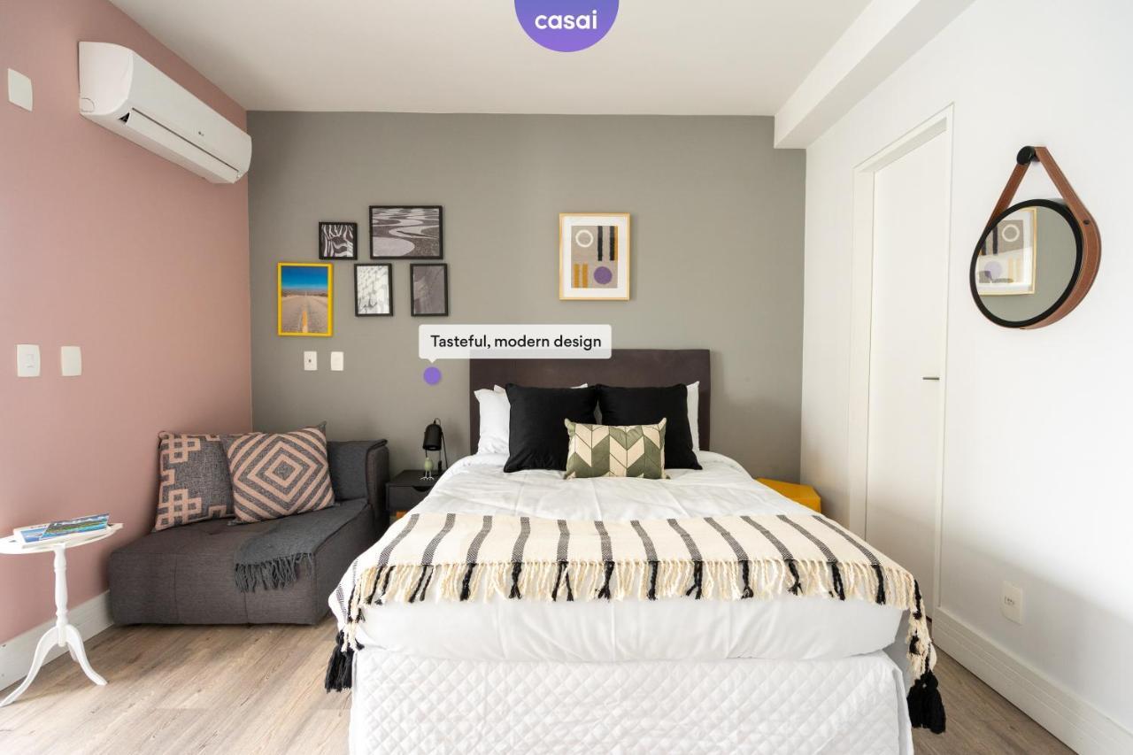 Apartment Studio Com Garagem, Academia E Piscina No Predio - Vila Olimpia