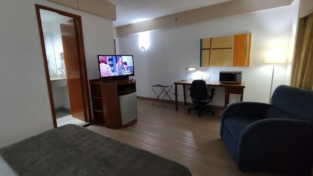 Flat Borges Lagoa Ibirapuera C/ Garagem Uh407 Khách sạn São Paulo