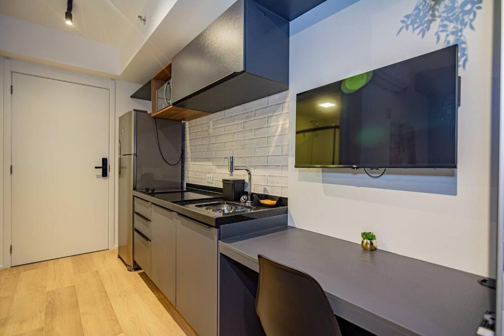 Daire Studio Confortavel Em Moema *