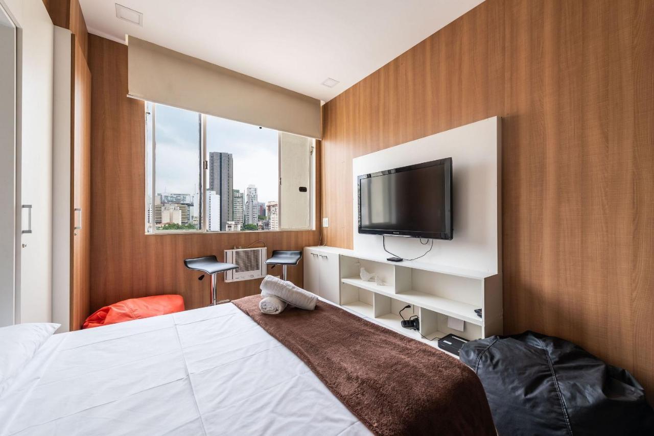 Aa1 Moderno Pertinho Da Rua Augusta Apartemen Sao Paulo