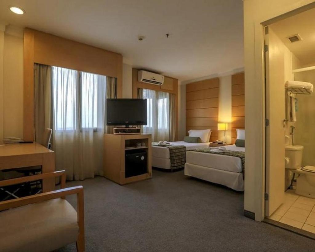 Flat Nobile Congonhas Em Frente Ao Aeroporto - H614 Hotel