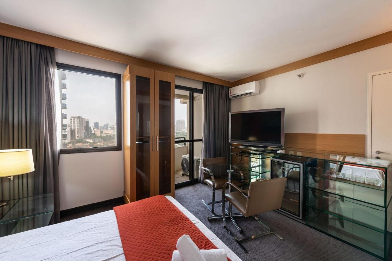 Hotel Qy1207 Flat Na Faria Lima Com Vaga De Garagem Sao Paulo