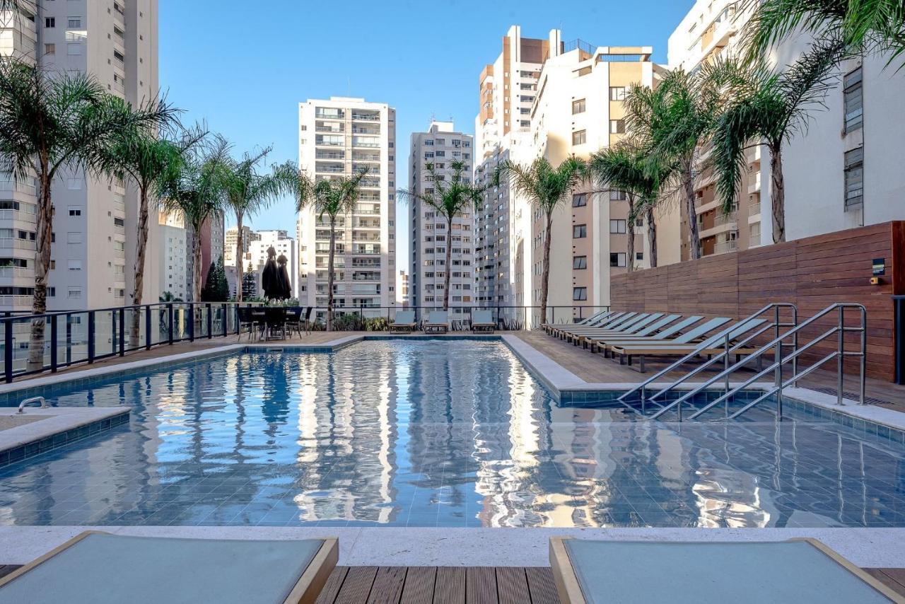 Studio 23º Andar Com Piscina Aquecida E A/c Apartment *