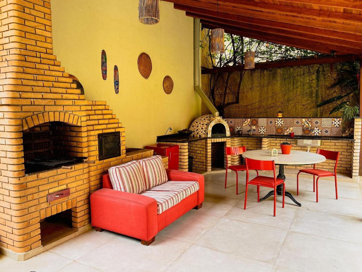 Espaco Gourmet E Home-office Na Granja Ferienhaus *