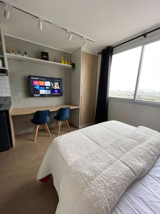 Studio Novo E Belissimo No Bras Com Piscina - 100mts Do Metro * Sao Paulo