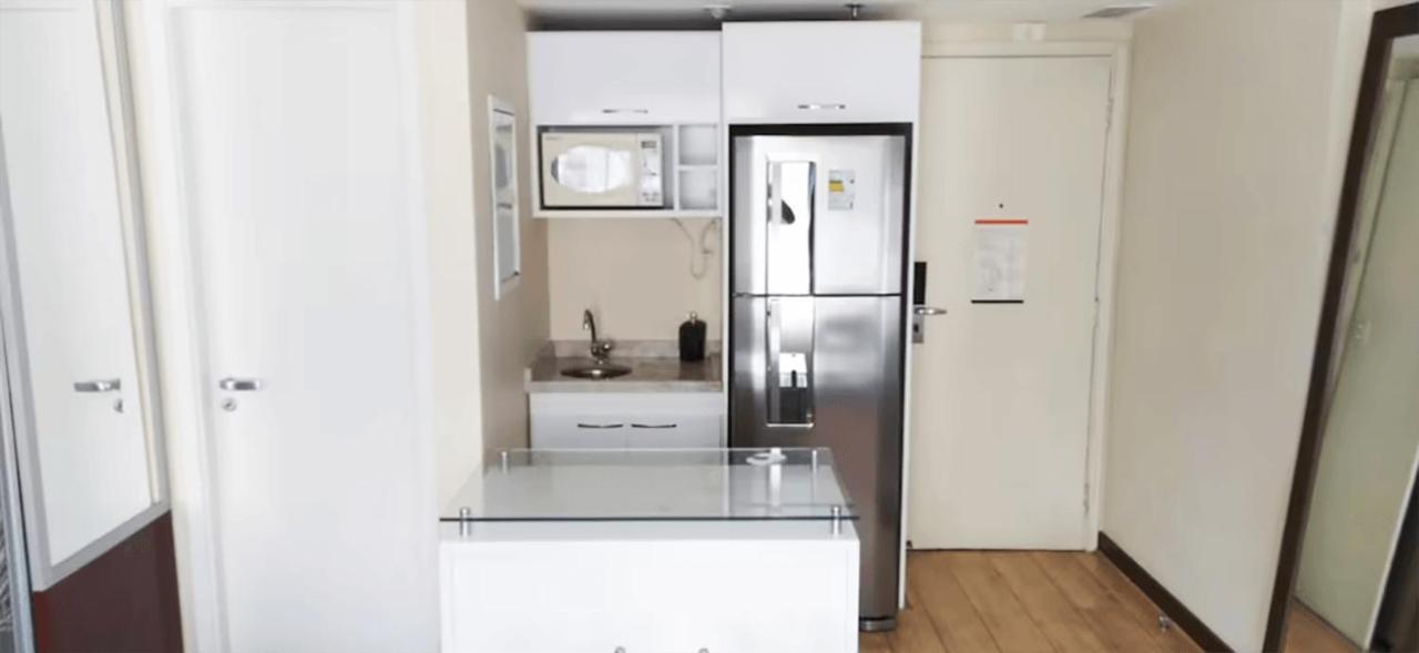 Flat Em Moema Na Avenida Ibirapuera Com Cozinha, Estacionamento, Piscina E Servicos Apartemen