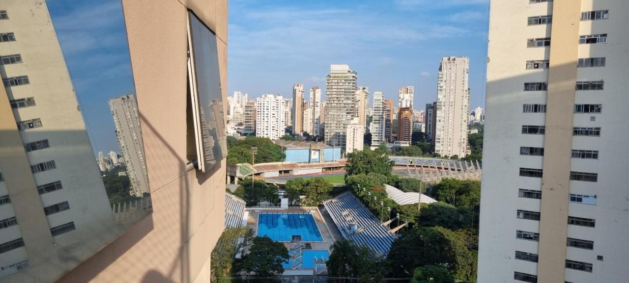 Flat Moderno Aconchegante Mobiliado E Com Sacada Ibirapuera Aparthotel Sao Paulo