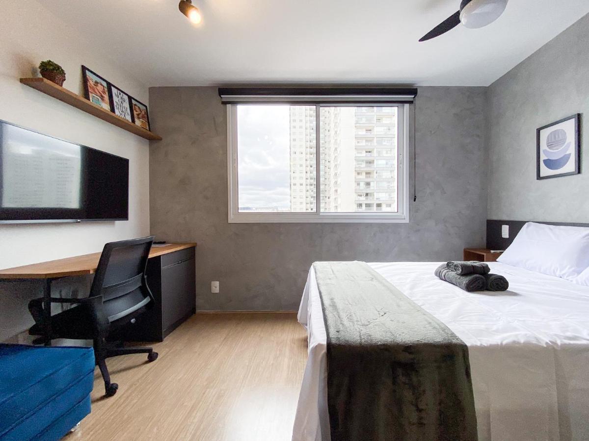 Apartment Moderno E Confortavel No Ponto Do Bras São Paulo
