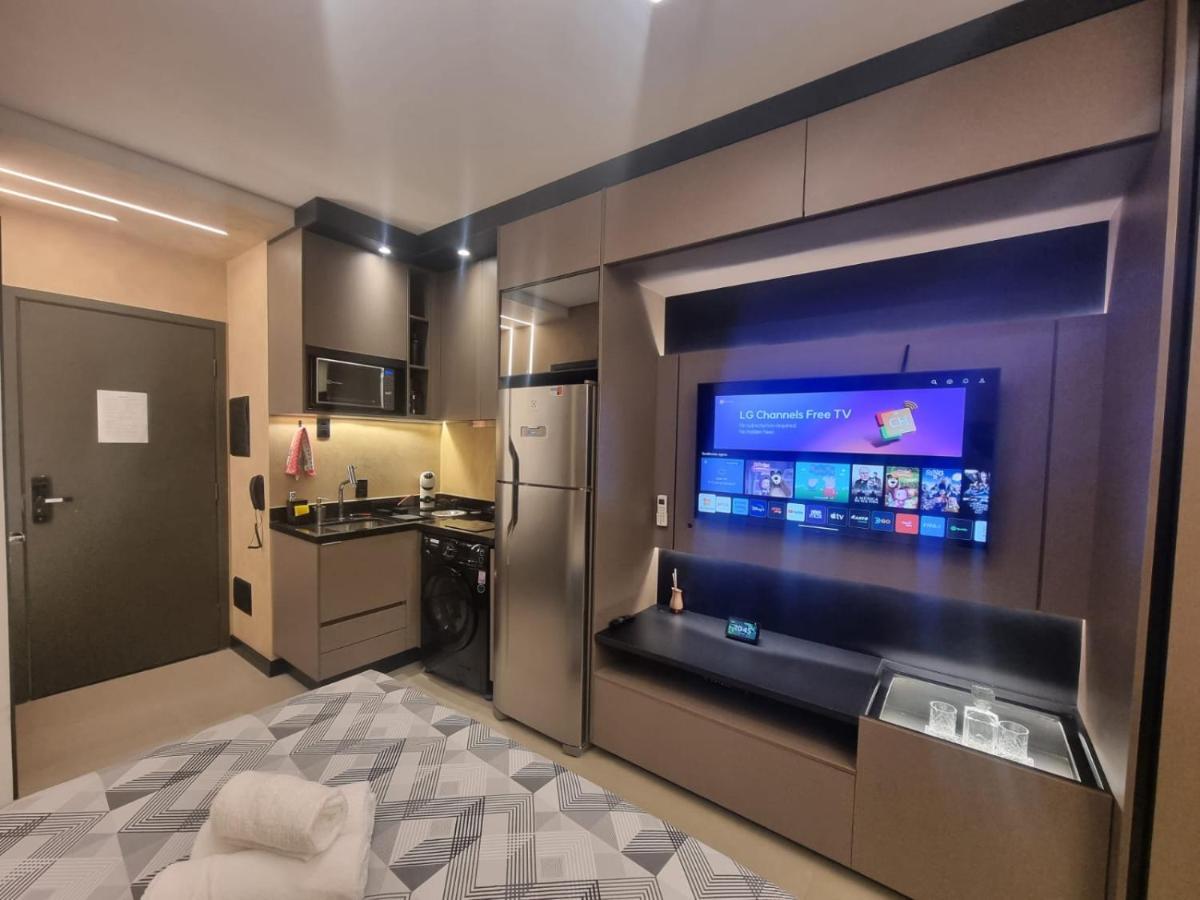 Apartamento Vn Turiassu - Confortavel E Sofisticado Studio, 2 Min Do Allianz São Paulo