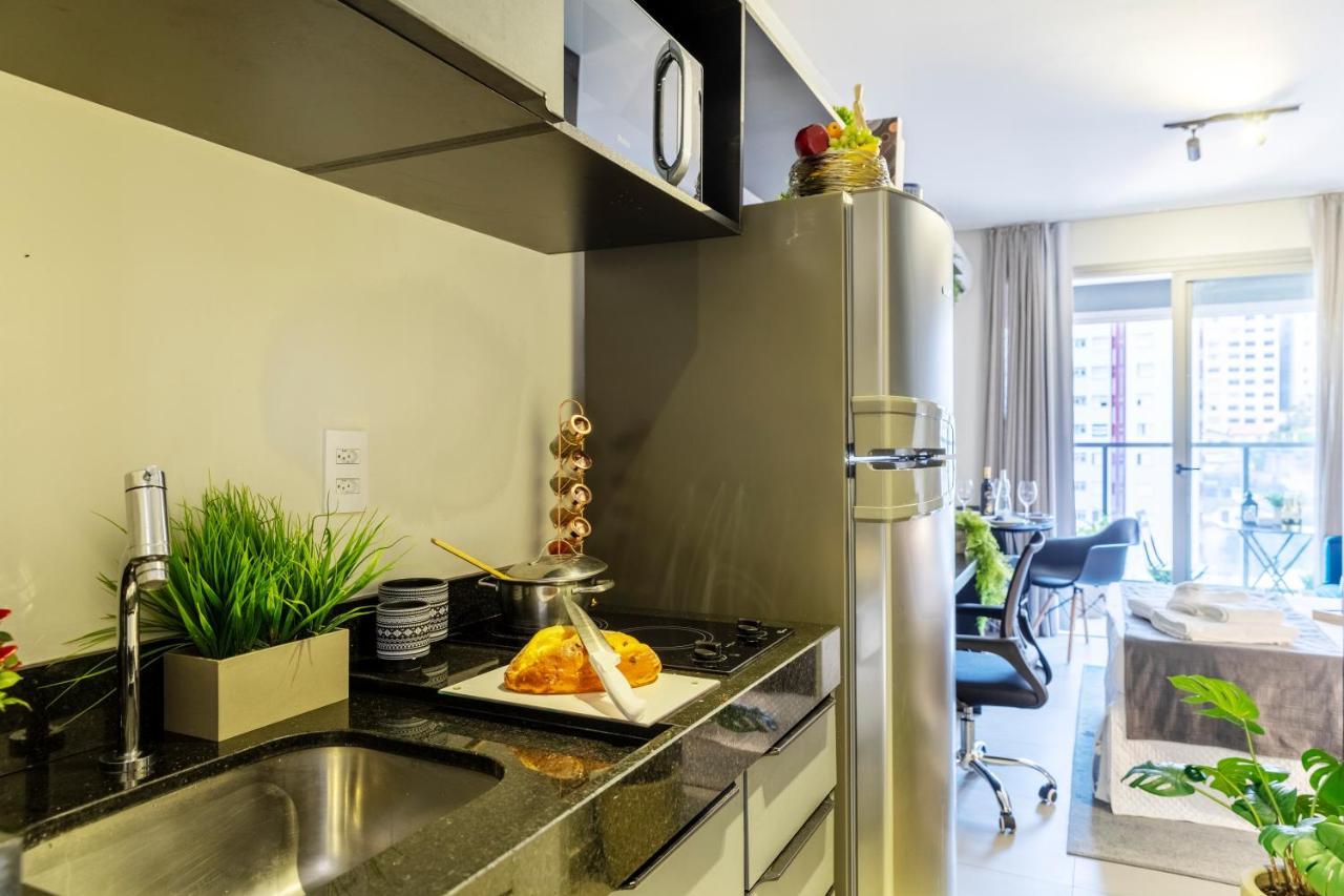 Apartment Allianz Parque - Estudio Moderno Com Internet Ultra-veloz, Ac E Academia
