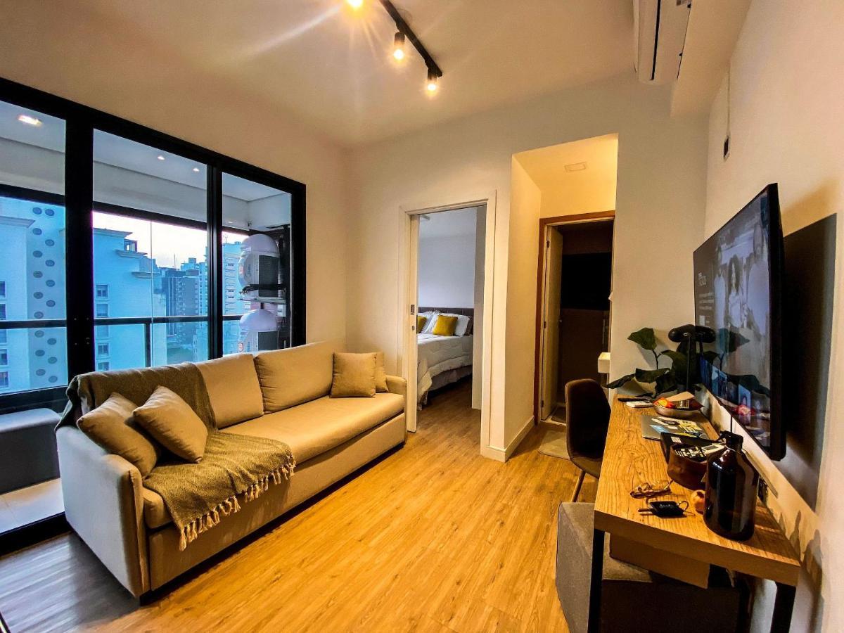Apartment Piscina No Terraco, Sala E Na Bela Cintra Proximo A Paulista