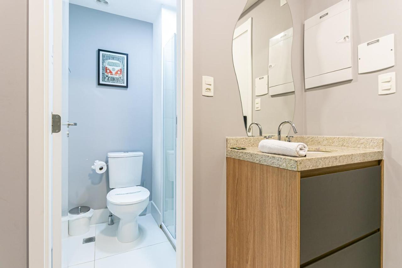 Apartment Novo E Chic Studio Na Vila Madalena-sauna