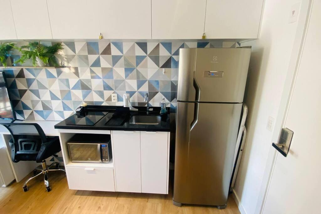 Apartment Encantador No Bairro Da Liberdade São Paulo
