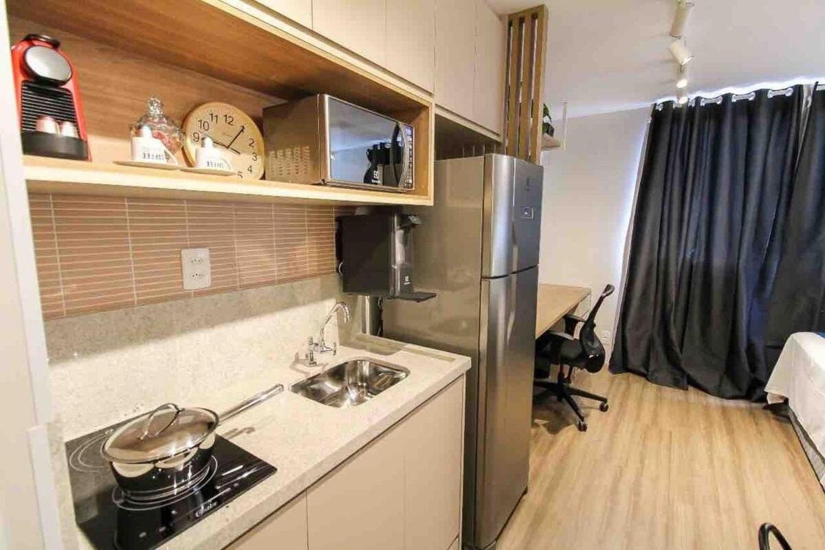 Mv90 - Studio Magnifico Prox Ao Bras Apartamento