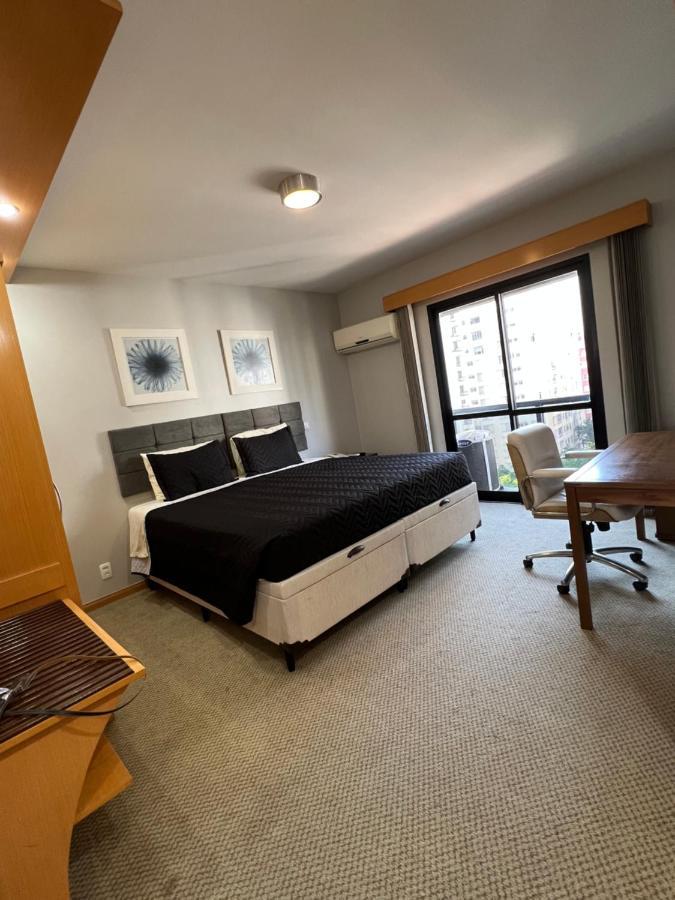 Hotel Flat No Interative Jardins, Melhor Local Em Sp, Varanda, Cozinha Compacta, Estacionamento Gratis