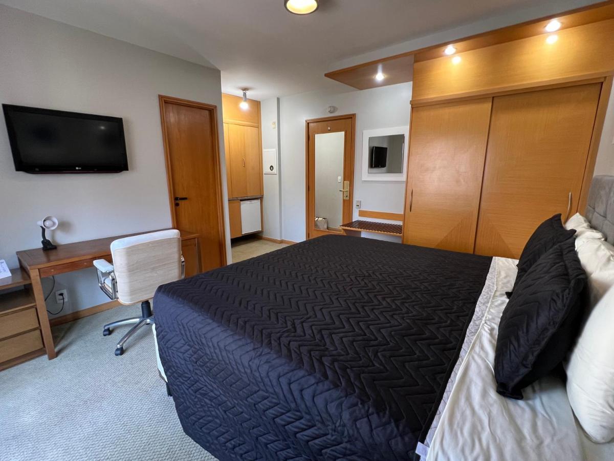 Hotel Flat No Interative Jardins, Melhor Local Em Sp, Varanda, Cozinha Compacta, Estacionamento Gratis