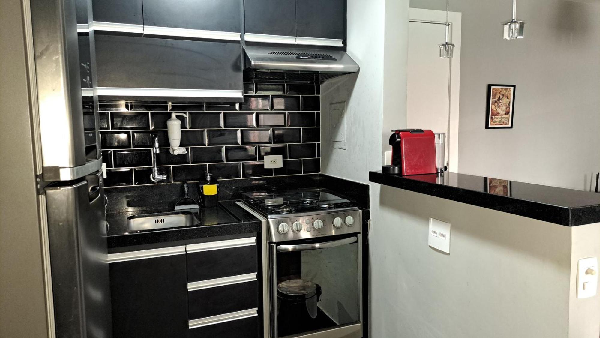 Flat Confortavel - Academia - Piscina - Garagem - Localizacao Do Itaim Bibi Apartamento